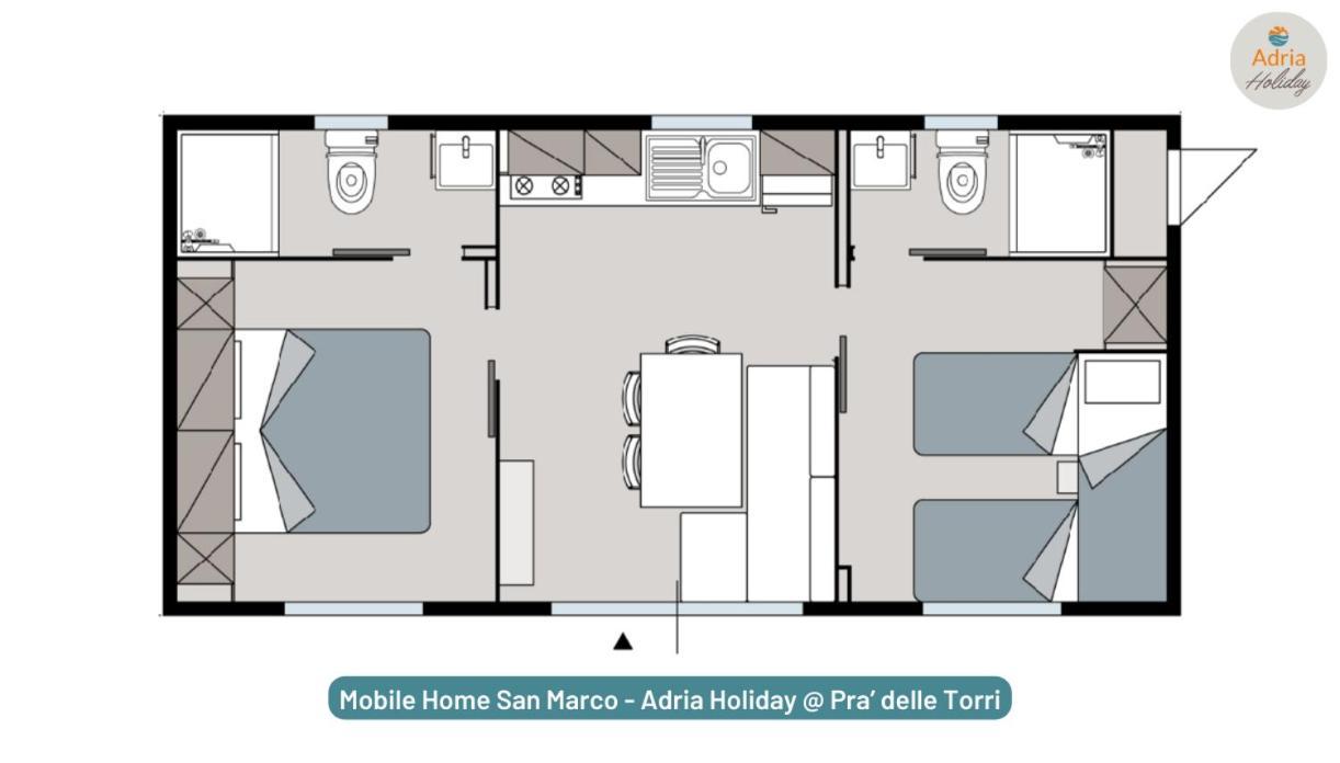 Pra' Delle Torri - Adria Holiday Mobile Homes 卡奥莱 外观 照片